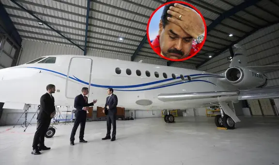 Así es el avión del régimen de Nicolás Maduro que confiscó EE. UU. tras estar retenido en República Dominicana
