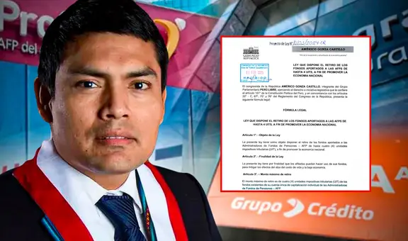 Congreso propone un nuevo retiro de fondos aportados a las AFP hasta por 4 UIT