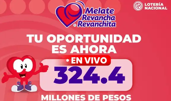 Resultados Sorteo Melate 4015 EN VIVO HOY, Lotería Nacional de México 7 de febrero: checar boleto con Revancha y Revanchita