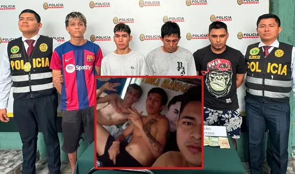 Indignación en Iquitos: delincuentes acusados de robar casa de apuestas se fotografían dentro de centro penitenciario