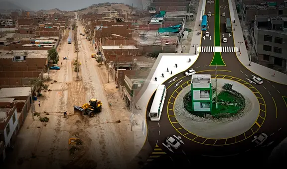Esta nueva vía de 2.6 km conectará Lima Sur y Este: su avance supera el 40% y se entregaría en abril de 2025