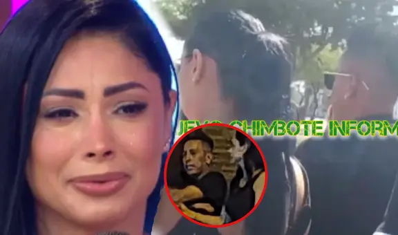 Christian Cueva viajó hasta Nuevo Chimbote para acompañar a Pamela Franco en el último adiós a su padre