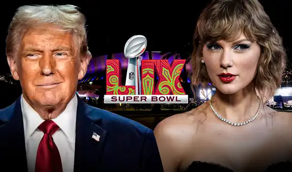 Super Bowl 2025: Trump y Taylor Swift entre los famosos que asistirán a la final de la NFL en Estados Unidos