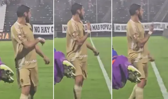 Marco Saravia realizó polémico gesto a hinchas de Alianza Lima en Matute y habría recordado la vuelta que dio con Universitario