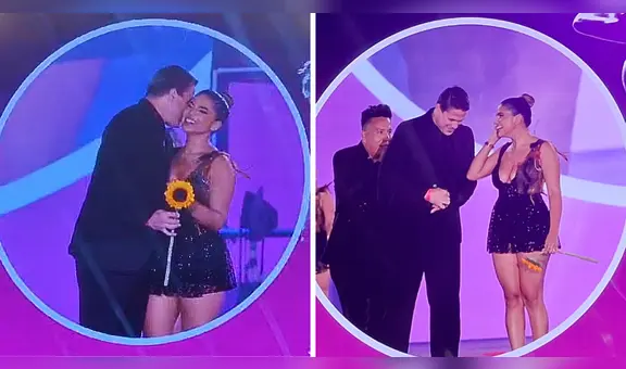 Paco Bazán sorprende a Susana Alvarado y comparten romántico momento en pleno concierto de Corazón Serrano