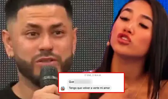 Bryan Torres le habría sido infiel a Samahara Lobatón: filtran cariñosos chats con misteriosa mujer