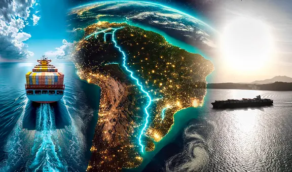La megaconstrucción que 'parte a Sudamérica por la mitad' y es hasta 30 veces más grande que el canal de Panamá: pasa por 4 países