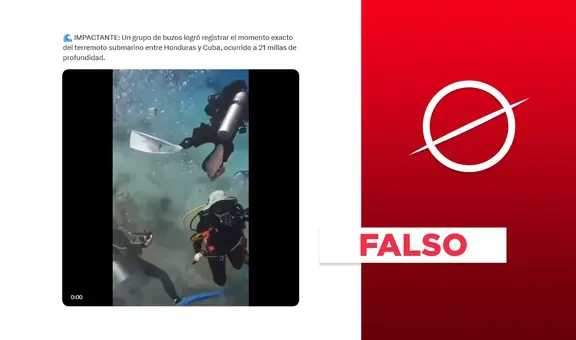 Video no corresponde al reciente terremoto de 7,6 grados en el mar Caribe