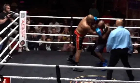 ¡Un regreso épico! Hombre de 59 años vuelve al boxeo en Texas y noquea a un ayudante de Sheriff en el primer round