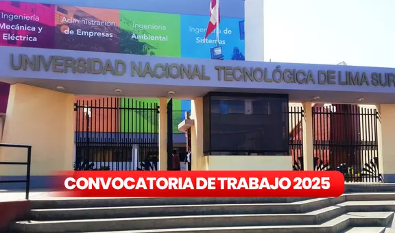 Ofrecen trabajos con sueldos de más de S/5.000 en esta universidad nacional en Lima Sur: técnicos, bachilleres y titulados universitarios