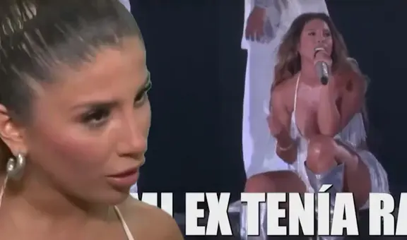 Yahaira Plasencia lanza fuerte mensaje para expareja en concierto de Corazón Serrano: "Un ex que nunca deja de jo..."