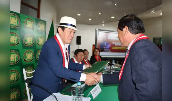 Rector de la UNCP presenta proyecto de ley para modificación del presupuesto estatal