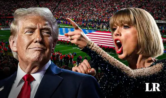 Donald Trump se burla de los abucheos a Taylor Swift en el Super Bowl: "Tuvo una noche difícil"