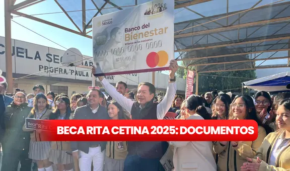 Beca Rita Cetina 2025: ¿qué documentos debes llevar para que te entreguen la tarjeta?