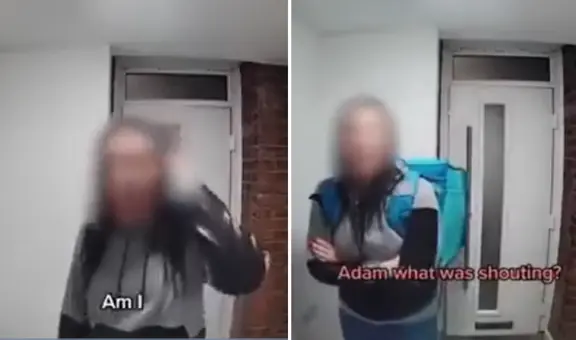 Inventó un viaje de negocios para salir con su amante, pidió un delivery y fue descubierto por su esposa que era la repartidora