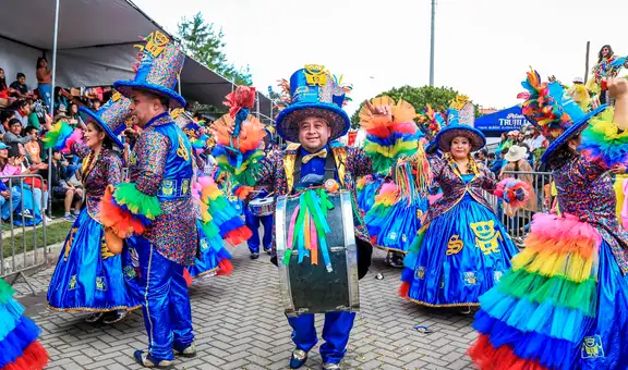 Carnaval de Cajamarca 2025: delegación llega a Lima con sus patrullas y comparsas