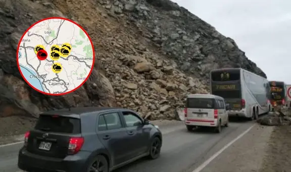 Carreteras bloqueadas por fuertes lluvias en Arequipa, Piura y más regiones de Perú: revisa los puntos críticos, vía Sutran