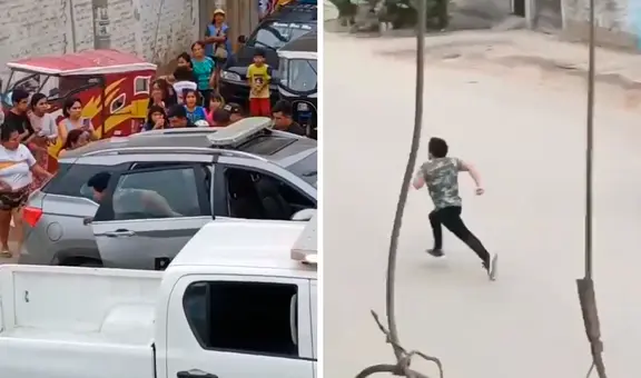 Hombre se escapa de patrullero tras intervención policial en Trujillo