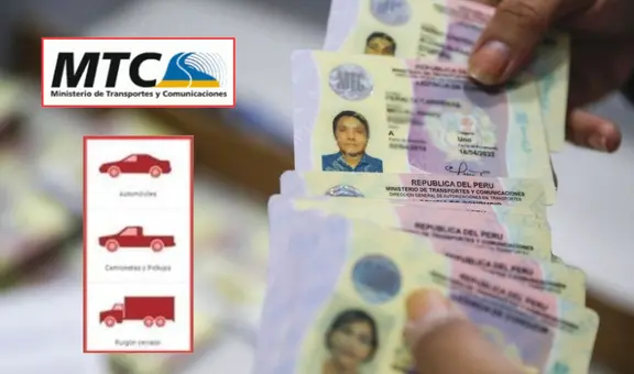 MTC informa sobre qué tipo de vehículos puedes manejar en Perú con la licencia A-1