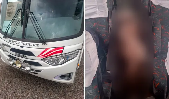Suizo es encontrado muerto al interior de bus turístico en Arequipa