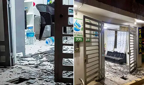 Periodista sufre ataque con explosivos en su negocio en Huacho: "Actúan como terroristas"