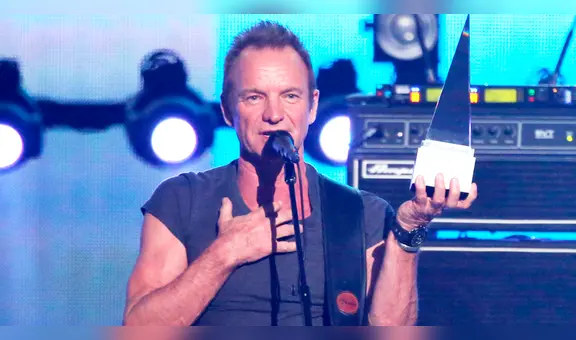Sting: "Estoy emocionado por ir a Perú"