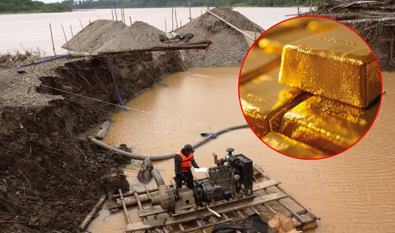 Precio récord del oro incentivaría la minería ilegal e informal, según expertos