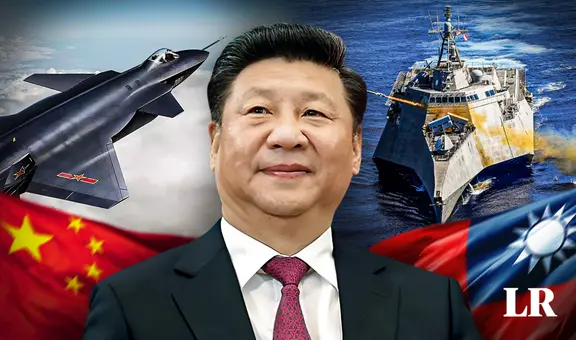 China envía 62 aeronaves militares cerca de Taiwán tras la presencia de buques de EE. UU. en su zona marítima