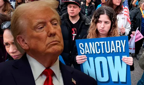 Muy malas noticias para Trump: los 'estados santuario' donde protegen inmigrantes de las redadas de ICE en EE. UU.