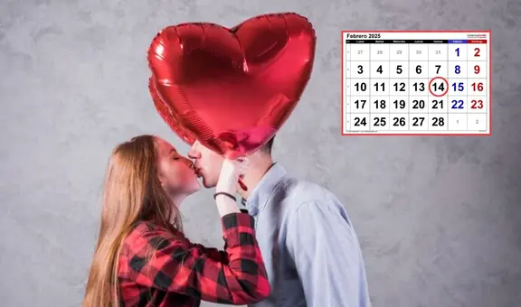 ¿Hoy 14 de febrero es feriado por el Día de San Valentín en el Perú? Revisa el calendario oficial 2025