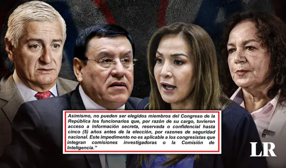 APP propone ley para impedir que funcionarios con acceso a información confidencial postulen al Congreso