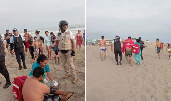 Joven se salva de morir ahogado tras sufrir un calambre mientras nadaba en la playa Costanera de Chorrillos