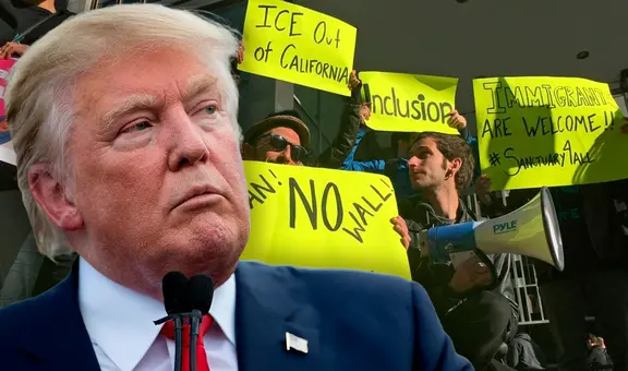 Duro golpe para Trump: los estados con 'ciudades santuario' que protegen a los inmigrantes de las deportaciones en EE. UU.