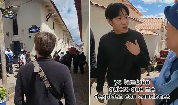 Turistas coreanos sorprendidos por velorios con bandas en Perú: "Bella tradición, en Corea es triste"