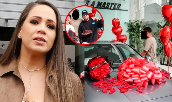 Melissa Klug reacciona al lujoso auto que Jefferson Farfán regaló a su hijo: “Siempre disfruto de la felicidad”