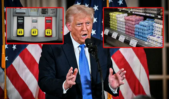 La inflación en EE. UU. sube en enero bajo el gobierno de Trump por el alza de precios de la gasolina y los huevos