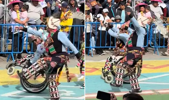 Danzante en silla de ruedas emocionó en la Candelaria 2025: “Nada es imposible”