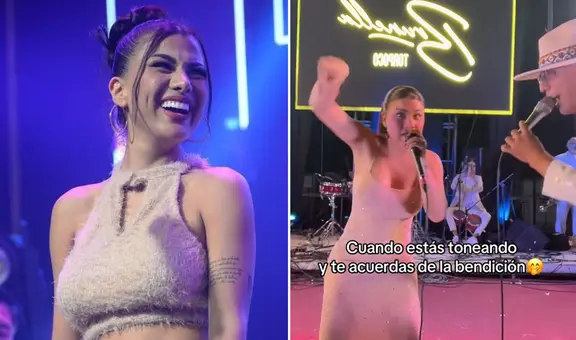 Brunella Torpoco sorprende al cantar tema de ‘Plim Plim’ en salsa y desata risas en redes: “El animador se quedó en shock”