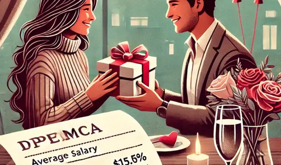 Peruanos gastarán hasta 15% del salario promedio por San Valentin