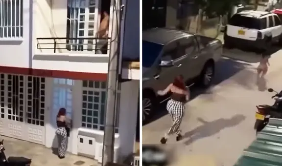 Mujer descubre a su pareja infiel y la amante huyó de forma insólita: "Necesito ver el final"