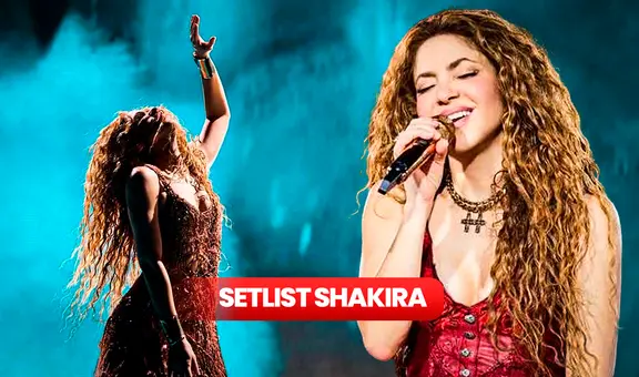 Setlist de Shakira en Lima 2025: revisa qué canciones cantará en el Estadio Nacional