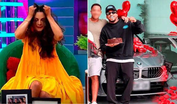 Rebeca Escribens ‘se descontroló’ por el costoso auto BMW que Jefferson Farfán le regaló a su hijo