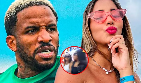 Maialen, hija de Jefferson Farfán, es captada en público con Xiomy Kanashiro, expareja de su padre