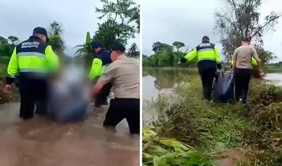 Tragedia en San Martín: mujer muere tras ser arrastrada por río desbordado debido a intensas lluvias