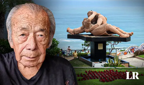 Víctor Delfín y la historia que impulsó la creación de la icónica escultura del Parque del Amor: "No se puede vivir sin amor"