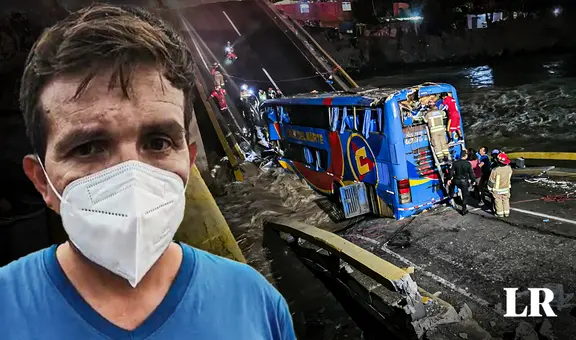 Sobreviviente de caída de bus al río Chancay relata momentos de angustia: "Perdí la consciencia, parecía un despiste"