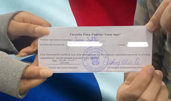 ¿Perdiste el certificado de Escuela para Padres del PASE U 2024? Esto es lo que puede pasar con el tercer pago en Panamá