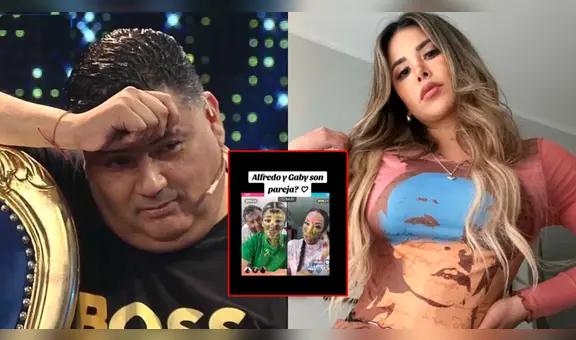 Gabriela Serpa le hace 'fuerte' reclamo en vivo a Alfredo Benavides por no aclarar su relación: "¡No te quedes callado!"
