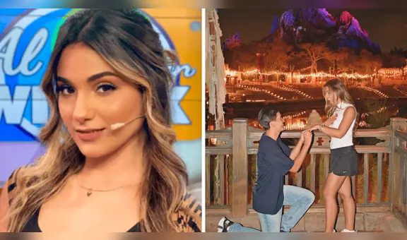 Conductora de Willax, Andrea Arana, anuncia su compromiso con su novio tras 6 años de relación: "Creo en el amor"