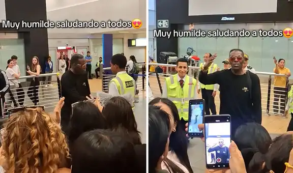 Fans de Shakira terminaron ovacionando a Antonio Cartagena en aeropuerto: “El mejor salsero peruano”